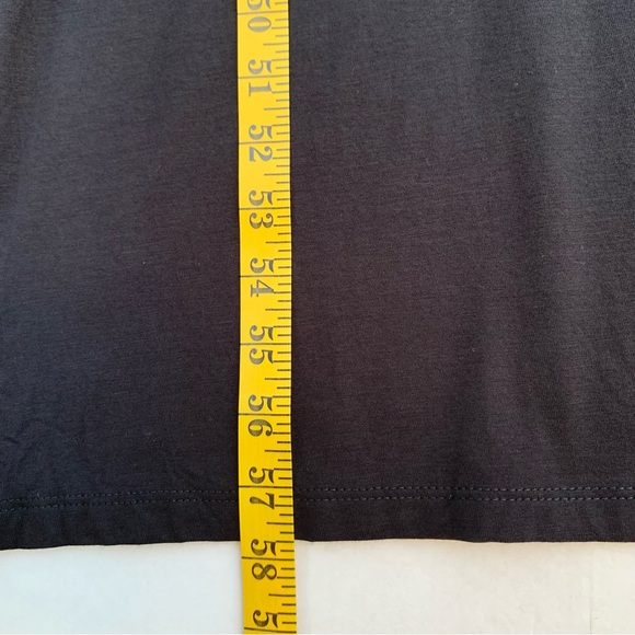 Fraiche by J Open Back Criss Cross Maxi Dress Long Sleeve Size Small | Black - Picture 7 of 13